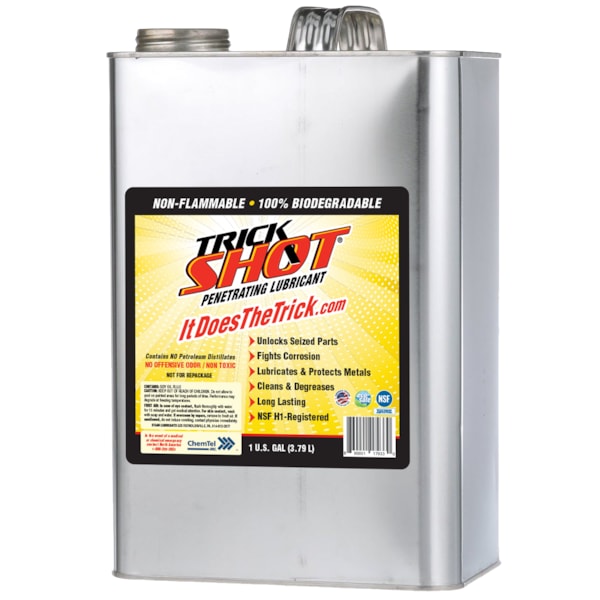 Trick Shot Food Grade Lubricant; NonToxic, NonFlammable